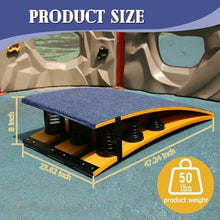 BTOIASYHF Diving Board for Pool, Gymnastics Springboard for Adults, Dual-Use Jump Training Platform with 9 Upgraded Springs, Slip-Resistant Surface, Heavy-Duty Hardwood Frame