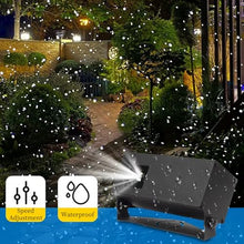 GwlThixion Smart Outdoor Lights Projector, Dynamic LED Star Garden Lights for Indoor Outdoor Use, IP65 Waterproof Landscape Spotlight, Landscape Lighting, for Holiday 35W-Yellow
