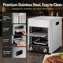 Electric Steak Grill Infrared – Instant Moisture Locking, Maillard Reaction