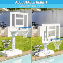 GoSports Splash Hoop ELITE Pool Basketball Game White