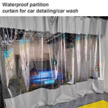 Transparent Panel Curtains, Industrial Cleaning Areas Curtains, Car Wash Door Curtains, Covers, And All Outdoor Transparent Tarpaulin Panel Curtains, Car Wash Curtains(5.5x3.5m/18.04x11.48 ft)