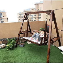 KYTGFH Patio Swing Porch Hang Club Bench Chair,Outdoor Patio Swing with Stand,Rocking Chair 2 Person Garden Swing Outside Furniture Patio Swing Outdoor Lounge Chair