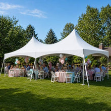 TentandTable 20' x 30' Premium High Peak Frame Party Tent, White Top