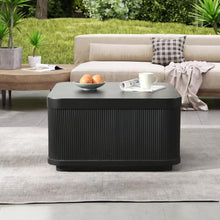 LEGACYKYL 32" Modern Square Outdoor Indoor Coffee Table in MgO