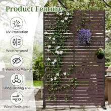 Trygoal 72" Privacy Screen Outdoor Privacy Fence Panel for Patio