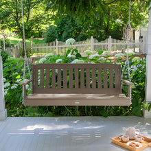 Highwood Lehigh Porch Swing, 5 Feet, Woodland Brown