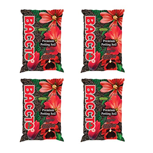 Michigan Peat General All Purpose Potting Soil with Perlite for Indoor Outdoor Pots, Planters, Raised Bed, and Container Gardening, 50 Pounds (4 Pack)
