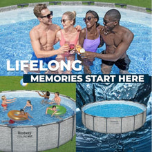 Bestway Steel Pro MAX 18' x 48" Above Ground Swimming Pool Set with Pump