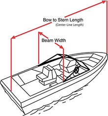 TaylorMade Trailerite Semi-Custom Full Pontoon Boat Cover Hunter Green 24'1" - 25'0" CL x 102" B