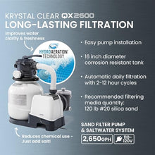 Intex 26377EH Ultra XTR 32ft x 16ft x 52in Above Ground Swimming Pool Set with Sand Filter Pump and OptiFlow 50lb Premium Filter Sand (3-Pack)