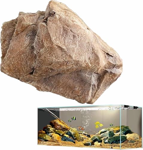 GFXYQPDNV Realistic Fake Rocks for Yard, Artificial Landscape Solid Fake Rocks, Outdoor Faux Rock Cover, PU Foam Decorative Cover, Decorative Stones for Landscaping Lawns and Gardens