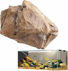 GFXYQPDNV Realistic Fake Rocks for Yard, Artificial Landscape Solid Fake Rocks, Outdoor Faux Rock Cover, PU Foam Decorative Cover, Decorative Stones for Landscaping Lawns and Gardens