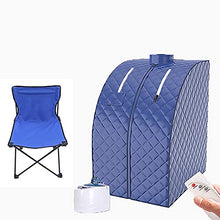 Portable Steam Sauna Spa Indoor Sauna Tent Remote Control 60 Minute Timer Included One Person Sauna for Therapeutic Relaxation at Home