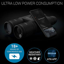 Force Technologies ATN Binox 4K 4-16X Smart Ultra HD Day/Night Binoculars with Laser Rangefinder Black
