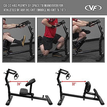 Valor Fitness CA-32 Back Stretch Machine Black