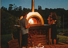 Vera Pizza Ovens Capolavoro OP82 - Wood Burning Oven with Mushroom Granite Mosaic Tiles