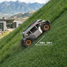 Mowrator S1 4WD 18Ah Remote Control Lawn Mower, Grip Tread Tries, 50° Slope