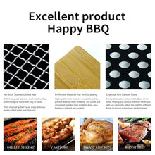 YIORYO Mini Barbecue Grill - Portable Charcoal Grills - Small Tabletop Charcoal Grill for Outdoor Cooking, Grilling - Table Top BBQ Grill for Camping, Picnic, xingxingdiandeng1