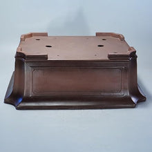 ULTRAWAVE Flower Pots Purple Clay Large Purple Clay Antique Handmade 71cm Rectangular Pot Bonsai Pot Breathable Tree Stump Bonsai Pot Decorative Planter