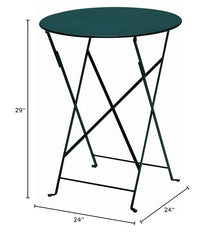 Fermob Bistro 24" Round Table - Cedar Green