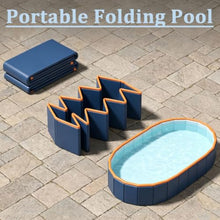 Outdoor Summer Foldable Pool Non-Inflatable Swimming Pool with Sun Canopy