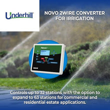 Underhill Novo Automatic Irrigation System 2-Wire Converter Decoder Adapter Controller Control Station Box Black