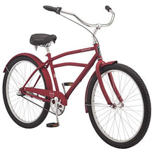 Schwinn Huron Adult Beach Cruiser Bike 26-Inch Red