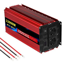Pure Sine Wave Power Inverter 5000W/6000W/7000W/8000W/10000W/12000W 12 v 220 v car Inverter car Power Inverter(12V12000W 50HZEU)