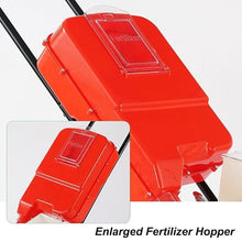 Seed Sower & Fertilizer Applicator, Hand Seed Spreader Garden Push Seeder Planter Simultaneous Sowing and Fertilization for Sowing a Variety of Garden Seeds(4-Nozzle)