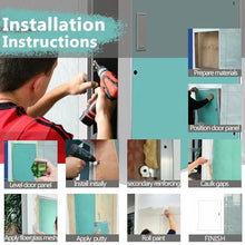 Access Panel for Drywall, 24x48 36x48 36x36 24x36 Large Inspection Door for Wall Hatch/Water Shutoff/Concealed Wall/Sewer Pipe, Service Access Hole Cover with Screw(650x1800mm/25.6x70.9in)