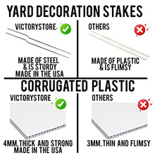 Yard Card Rental Business Startup Kit, 423 Piece Set, 22.75 Inch Yard Signs, Includes Stakes, VictoryStore Yard Card Starter Kit SK2