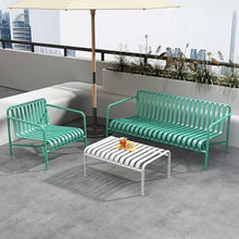 TBJEN Tables and Chairs, Wrought Iron Outdoor Tables and Chairs, Garden Leisure Chairs, Courtyard Balcony Coffee Table Sets, Internet Celebrity Milk Tea Shop Cafe bar(8)