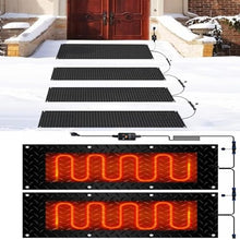 Coal2ToalPW Snow Melting Mat for Outdoor Walkways and Stairs - Fast and Efficient Snow Removal, Anti-Slip, Waterproof Devise(40x160cmx2Pcs)