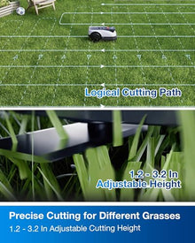 ECOVACS Goat O1000 RTK Robot Lawn Mower, Wire-Free Robotic Lawnmower for Up to 1/4 Acre, RTK + Vision Navigation, Auto Mapping, TruEdge Edge Cutting, AIVI 3D Obstacle Avoidance, APP Control