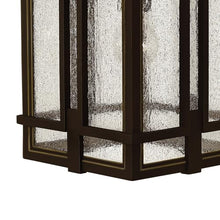Hinkley Tucker One Light Large Outdoor Wall Mount, Oil Rubbed Bronze