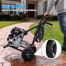 4200PSI Gas Pressure Washer 4.0GPM Gas Power Washer 212CC Gas Powered Washing Machine Commercial High Pressure Washer with 25ft Hose&5 Nozzles for Patio Garden Yard Vehicle,EPA/CARB/ETL