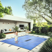 Freetime Fun Solid Winter Inground Pool Cover 30x50ft Blue
