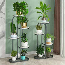 RWGOVLU Flower Stand Metal Plant Rack for Indoor Plants, 3-Tier Plant Rack for Corner Plant Rack, Decorative Garden Patio Multi Plant Rack Plant Stand