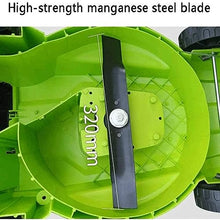 QYQCXGL Hand Push Lawn Mower Rotary Lawn Mower 1600W Electric Lawn Mower,Adjustable Mower HeightAdjustable