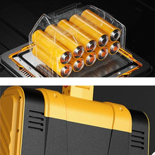 Electric Snow Thrower with 2x4.0Ah Batteries Cordless Snow Shovel 32ft Throw Distance for Patio/Driveway/Steps, LED Light & Auxiliary Handle