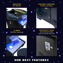 Creative Outdoor Distributor Commercial Grade Arcade Machine 2 Player 412 Games 22" LCD Round Glass Top No Trackball