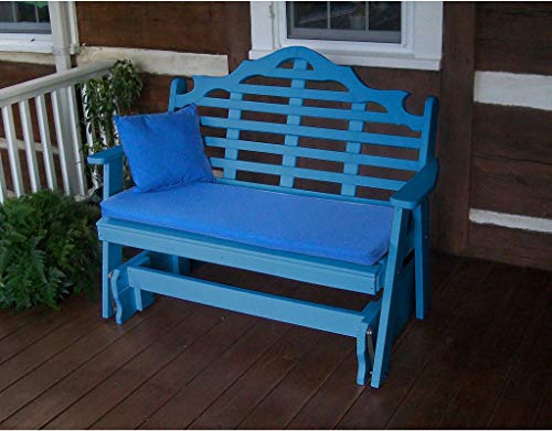 A&L Furniture Company Marlboro Recycled Plastic 4ft Glider Chair - Lead TIME to Ship 4 Weeks