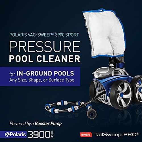 Polaris Vac-Sweep 3900 Sport Pressure Inground Pool Cleaner Blue Black Gray