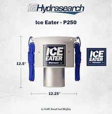 ICE EATER P250/50 Pond Deicer with 50ft Power Cord Blue