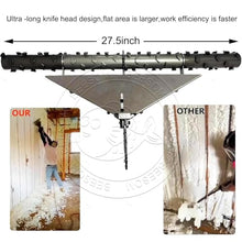 DHMYYXGS 27.5in Foam Planer Insulation Trimmer Spray Foam Cutter 1800W 14.5m/s Fast Trimming for Open/Closed Cell Foam Wall Prep 500MM-Opencell