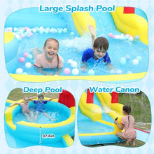 ELEMARA XL Inflatable Water Slides Blue