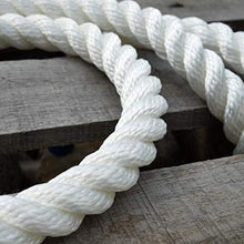 Right Rope Twisted 100% Nylon Anchor Line 1 1/2 inch x 600 feet White