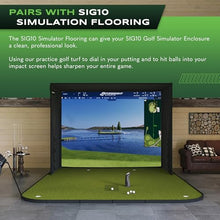 The Indoor Golf Shop SIG10 Golf Simulator Enclosure with SIGPRO Screen