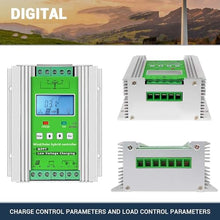 1000W Wind Solar Hybrid Charge Controller with LCD Display,12V/24V/48V Automatic Wind and Solar Charge Controller, Wind Solar Power Accessories,12V24V
