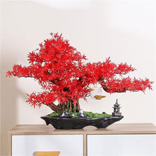 YXIANG56Q Fake Plants Artificial Plants Chinese-Style Pine Tree Ornament for Office Decoration Bonsai Tree